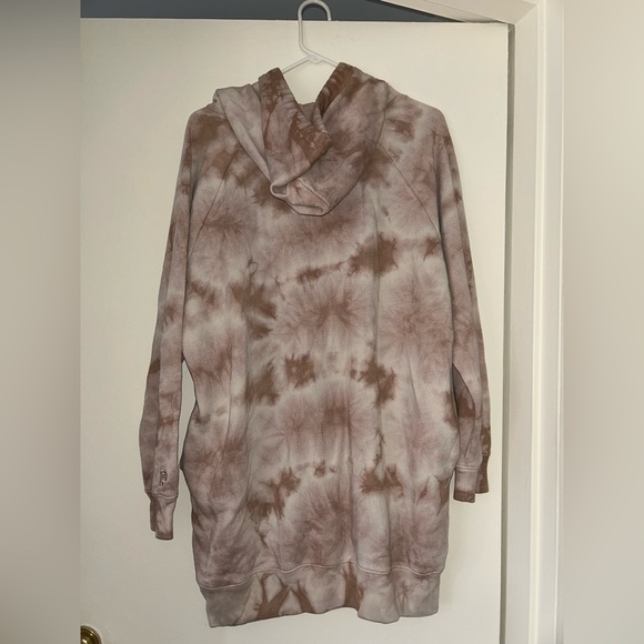 PINK Victoria's Secret Beige Tie-Dye Hoodie - Picture 7 of 7